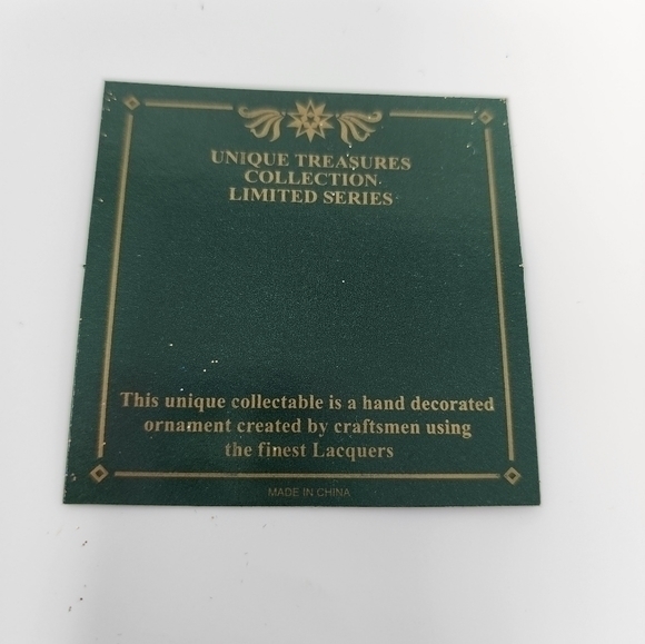 NWT‎ Hand Crafted Glass Ornament - Picture 5 of 9